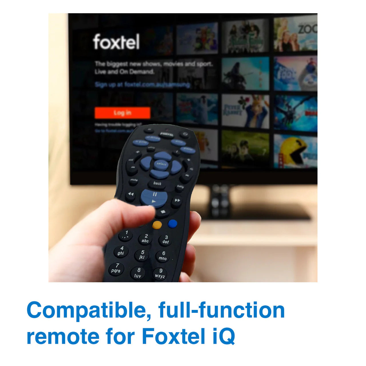 Laser Replacement Remote for Foxtel iQ (Code-Free)
