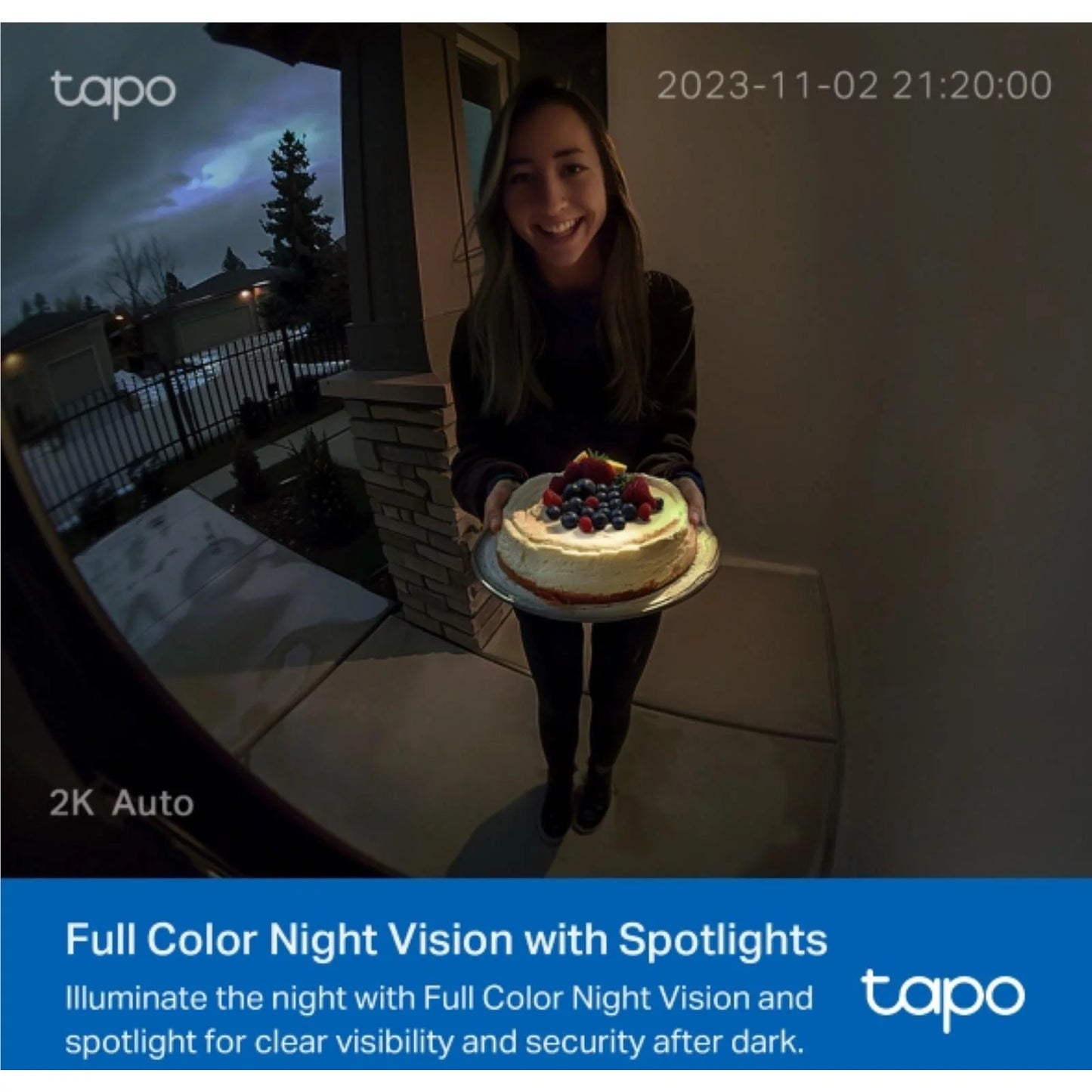TP-Link Tapo 2K Smart Video Doorbell