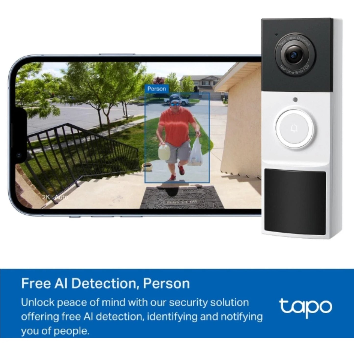 TP-Link Tapo 2K Smart Video Doorbell