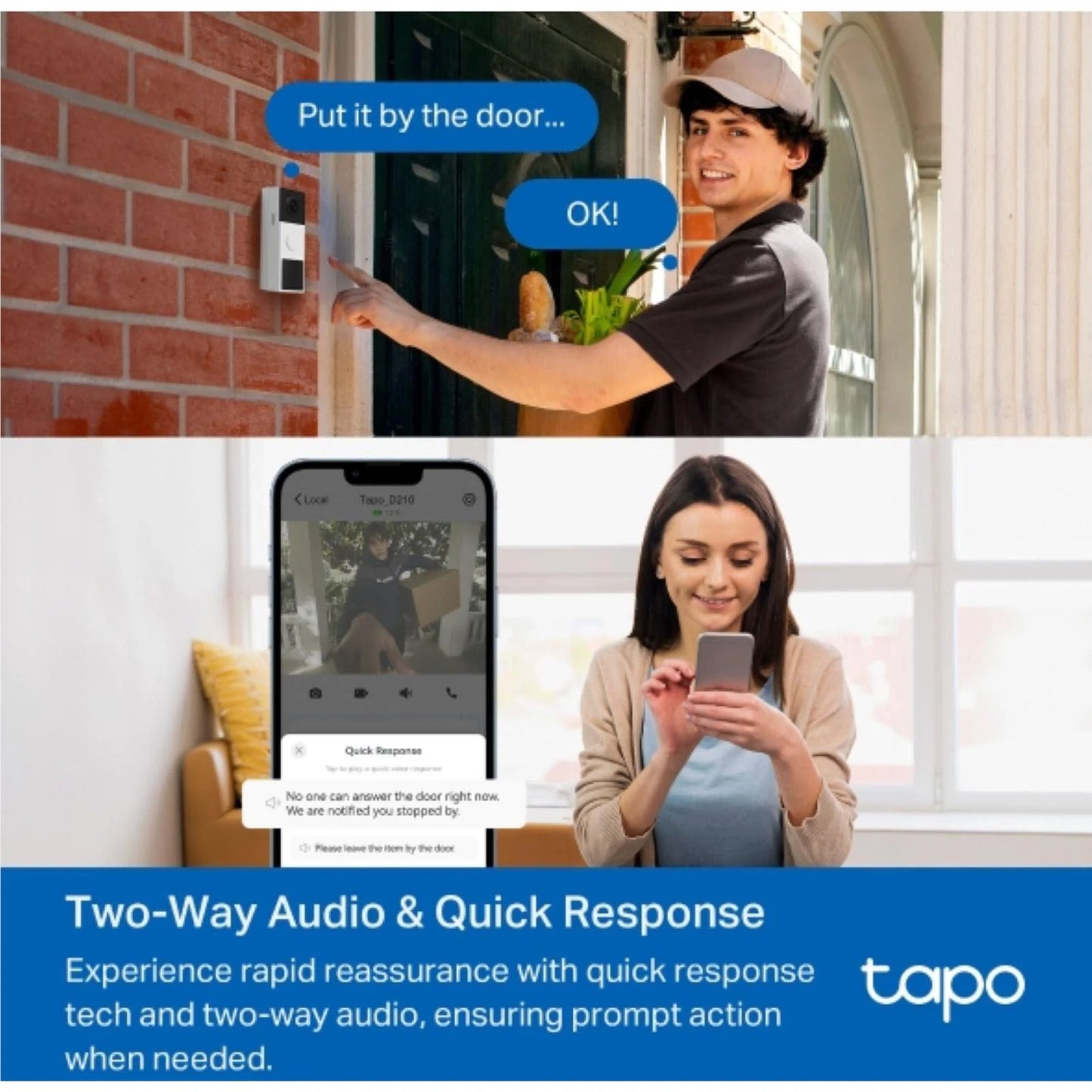 TP-Link Tapo 2K Smart Video Doorbell