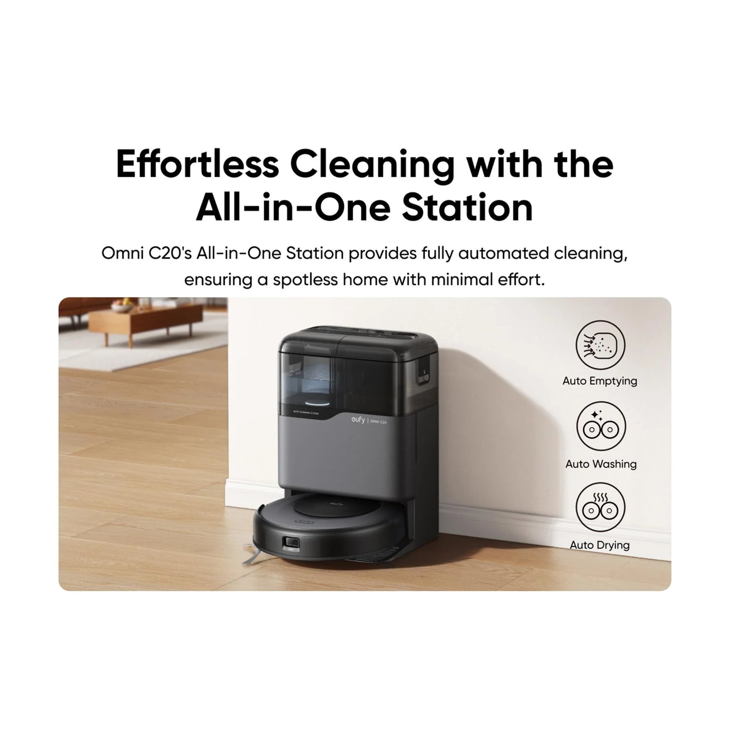 Eufy Omni C20 Robot Vacuum