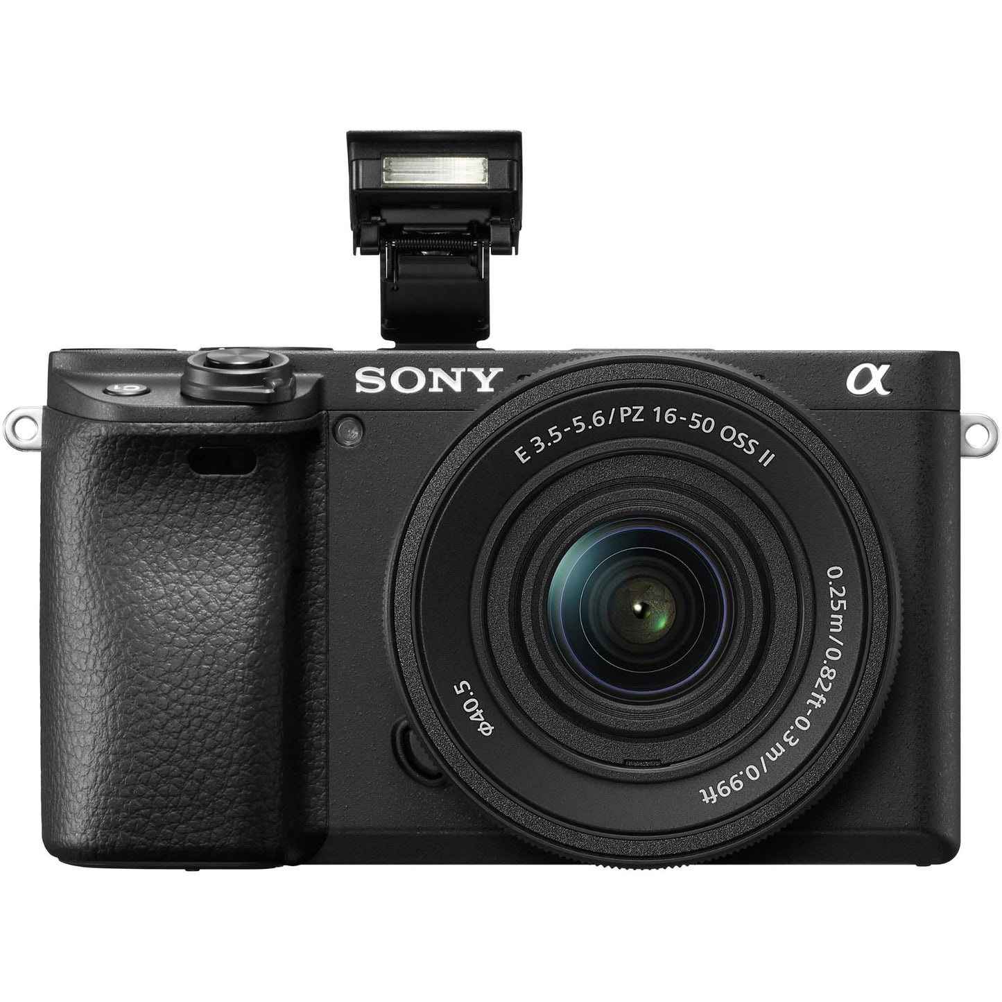 Sony Alpha A6400 Mirrorless Camera with 16-50mm II Lens (Black)