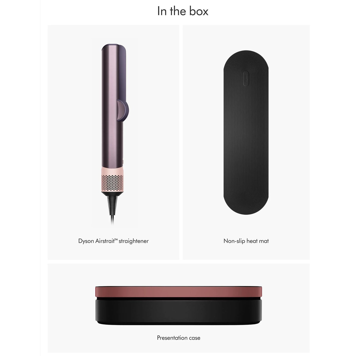 Dyson AirStrait Straightener (Jasper Plum)