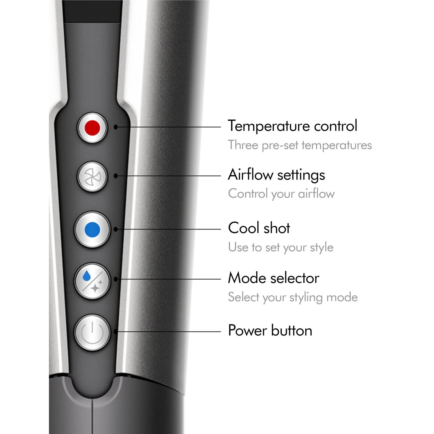 Dyson AirStrait Straightener (Jasper Plum)