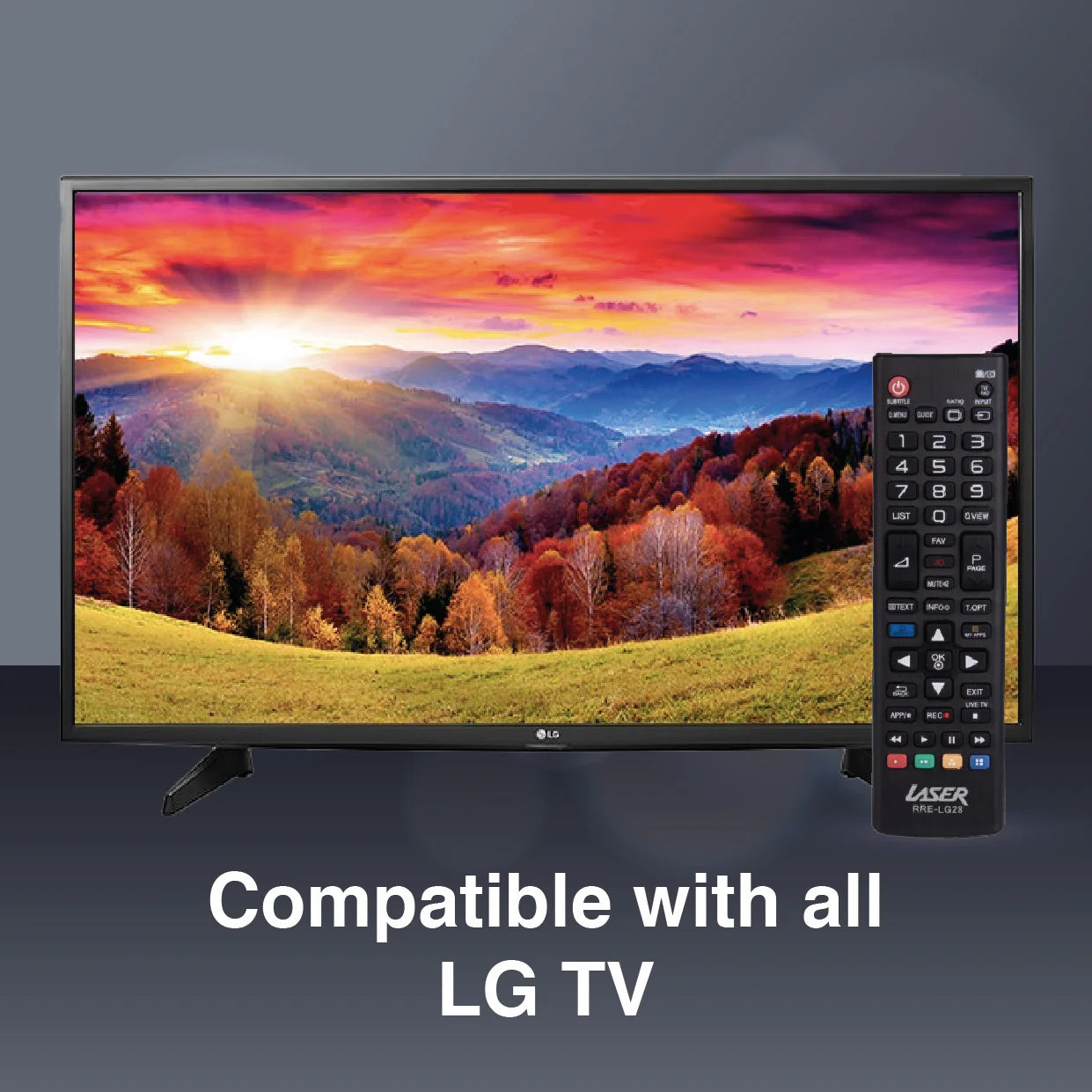 Laser Universal LG Replacement TV Remote (No Setup)