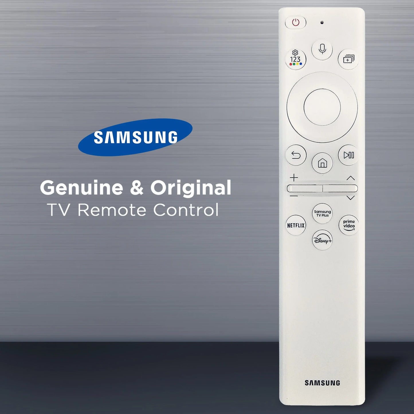 Samsung Replacement TV Remote with Solar Cell BN5901391B (White)