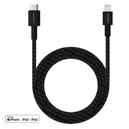RockRose Liberty CL 1m 20W USB-C to Lightning Charging MFI-Certified Cable for Iphone