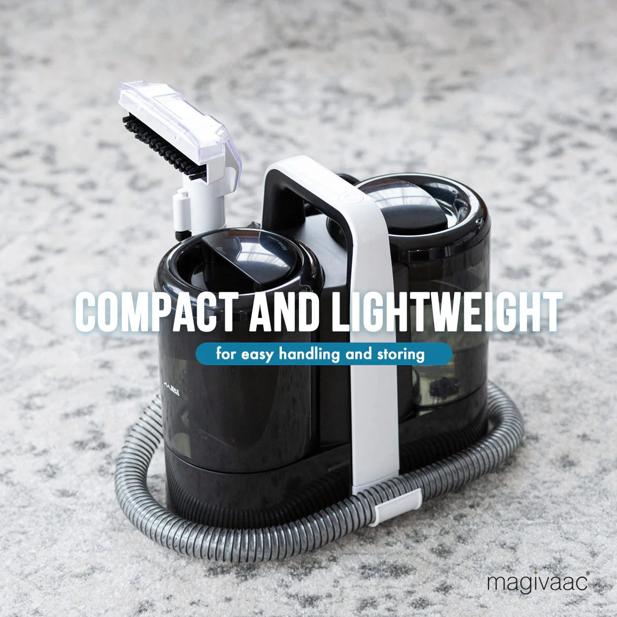 Magivaac 600W Spot Cleaner & Stain Remover Vacuum with Clear/Dirty Water Tanks