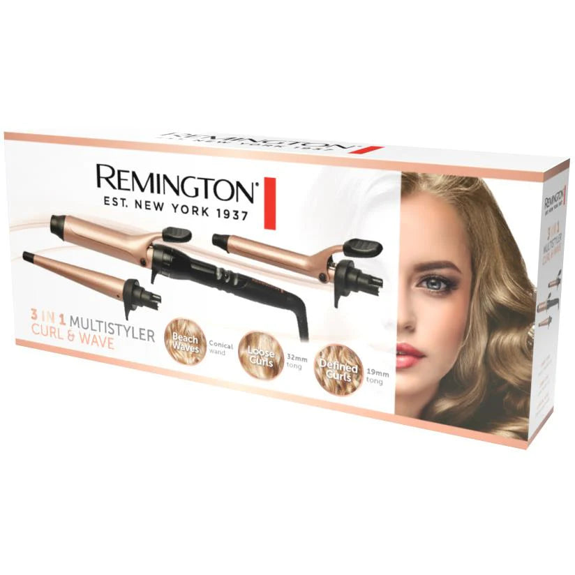 Remington 3-in-1 Curl & Wave Hair Styler