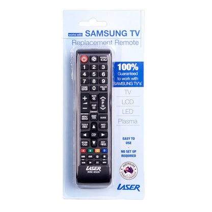Laser Universal Samsung Replacement TV Remote (no Setup)