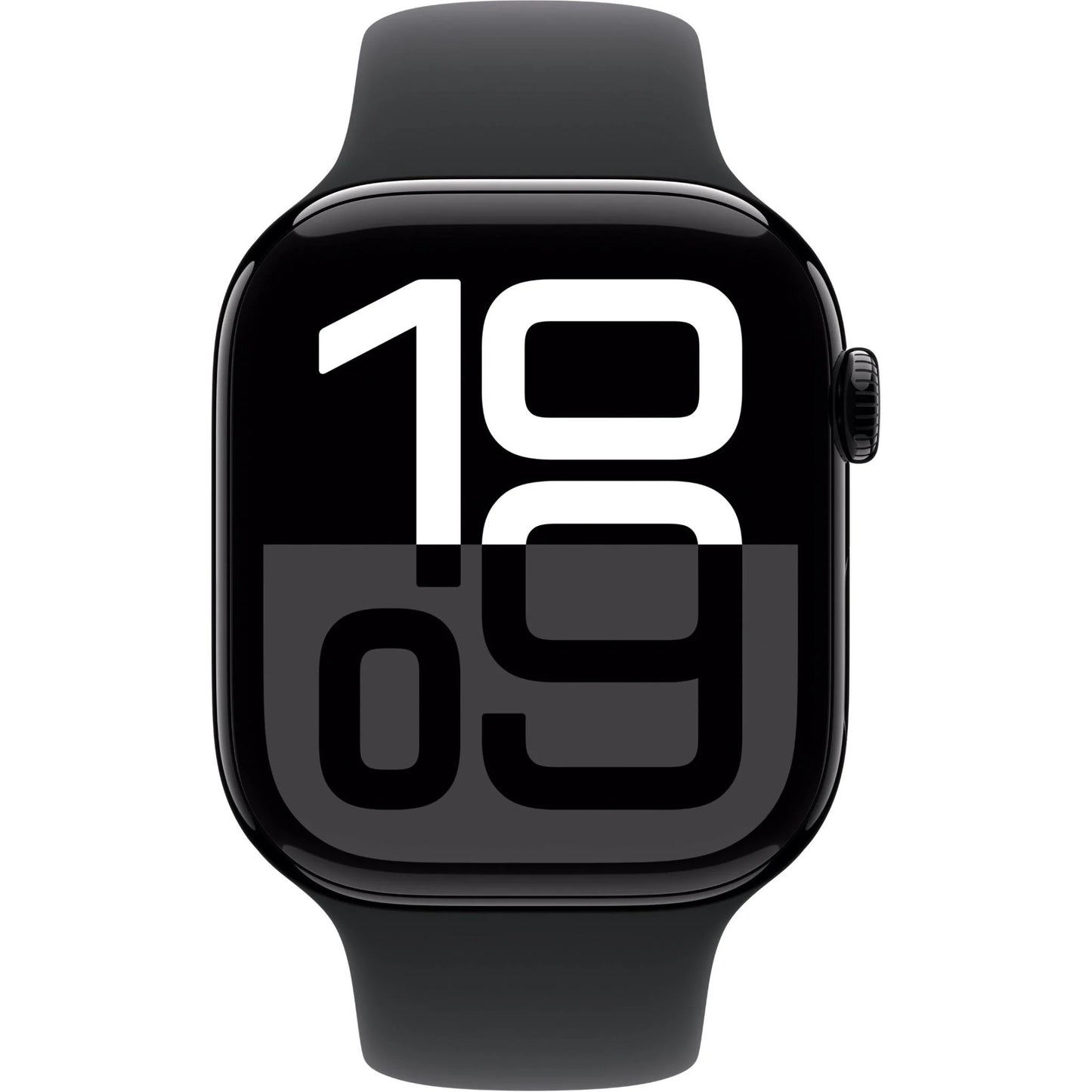 Apple Watch Series 10 46mm Jet Black Aluminium Case GPS Sport Band (M/L) [Black] MODEL: MWWQ3ZP/A
