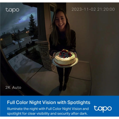 TP-Link Tapo 2K Smart Video Doorbell