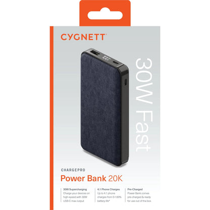 CYGNETT Cygnett ChargePro 20K Power Bank (Midnight)