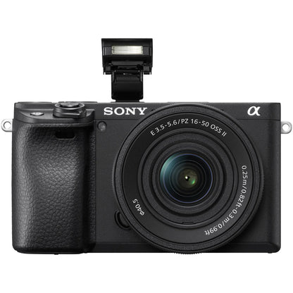 Sony Alpha A6400 Mirrorless Camera with 16-50mm II Lens (Black)