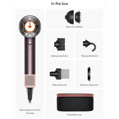Dyson Supersonic Nural Intelligent Hair Dryer (Jasper Plum)