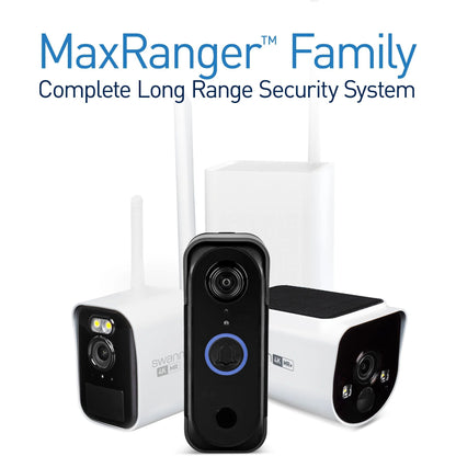 Swann MaxRanger4K Long-Range Wireless Video Doorbell (Add-On)