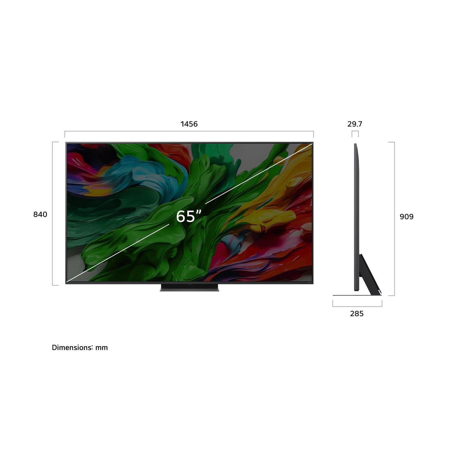 LG 65" QNED86A EVO AI Mini-LED 4K UHD Smart TV [2025]
