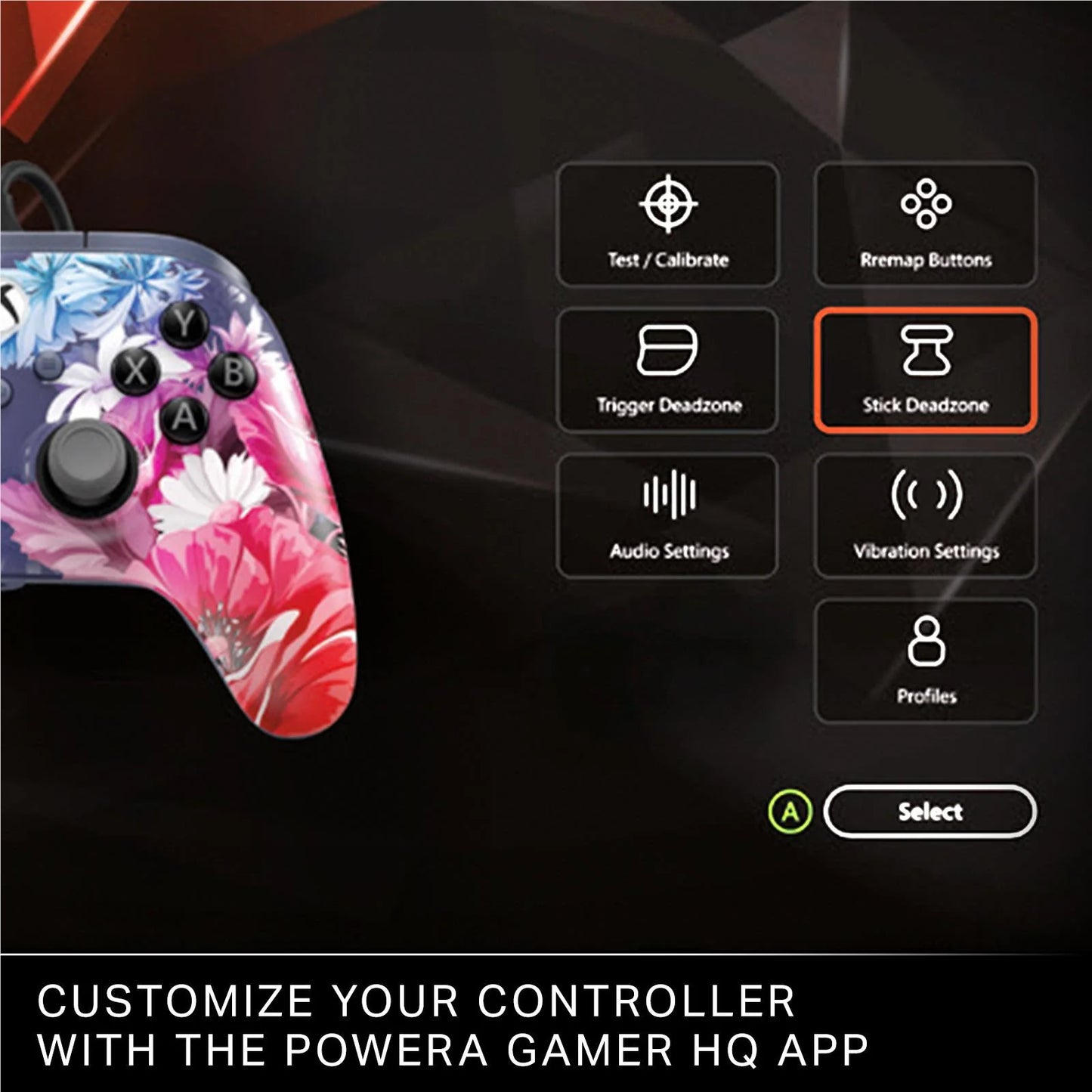 POWER A PowerA Advantage Plus Wired Controller for Xbox Series X/S with Hall Effect Modules (Night Blossom)
