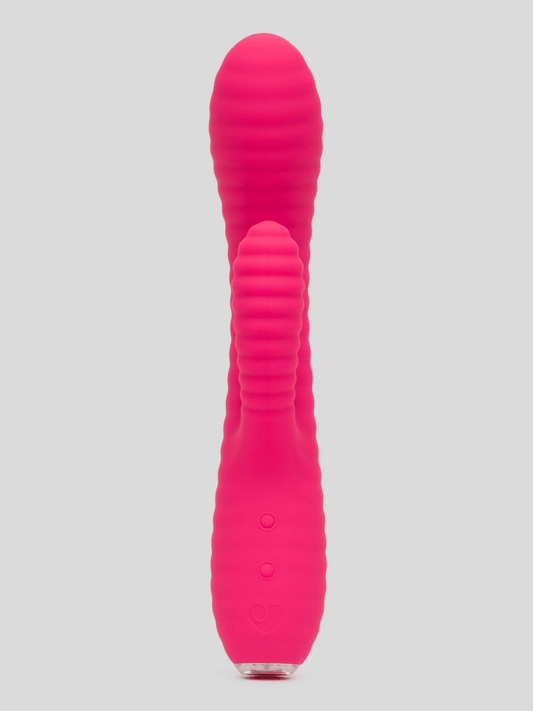 Ripple Rabbit Rechargeable Silicone Ribbed Rabbit Vibrator